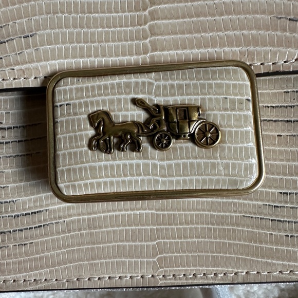 NWT! RARE! Coach C2659 Alie Shoulder Bag In Lizard Women's Crossbody Runway - Picture 2 of 14